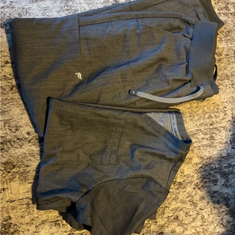 Fabletics Gray Activewear Set - image 1